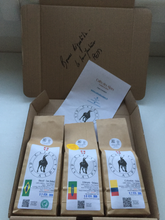 Charger l'image dans la galerie, Coffret Découverte  3 paquets 250g - 100% Arabica.
