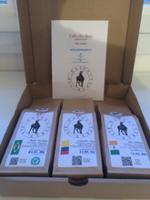 Load image into Gallery viewer, Discovery Box 3 packs 250g - Arabica/Robusta.

